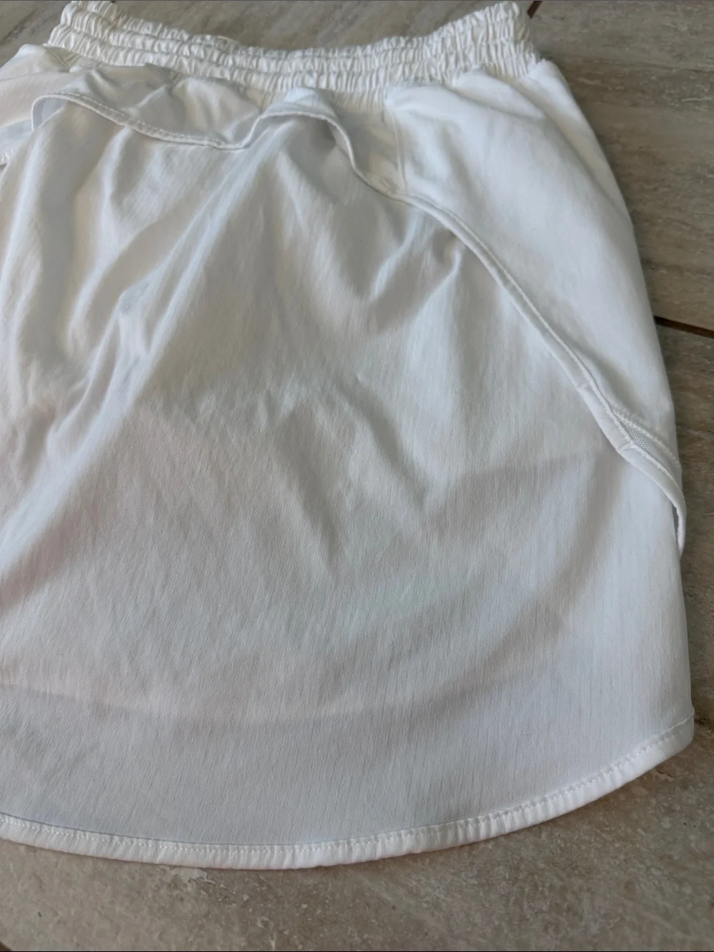 Lululemon Hotty Hot High-Rise Skirt Long White Women's 4 Tennis Running - Picture 13 of 14